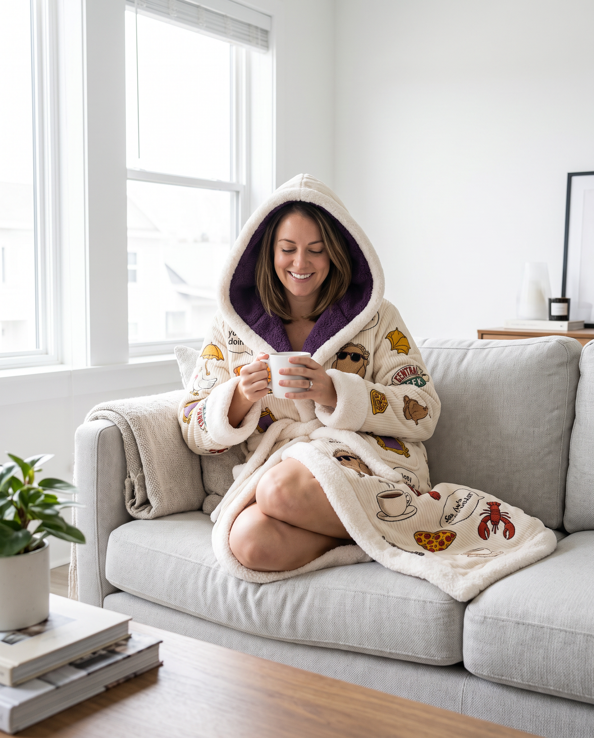 How You Cozyin' heated robe