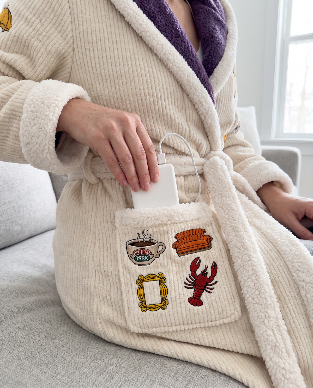 How You Cozyin' heated robe