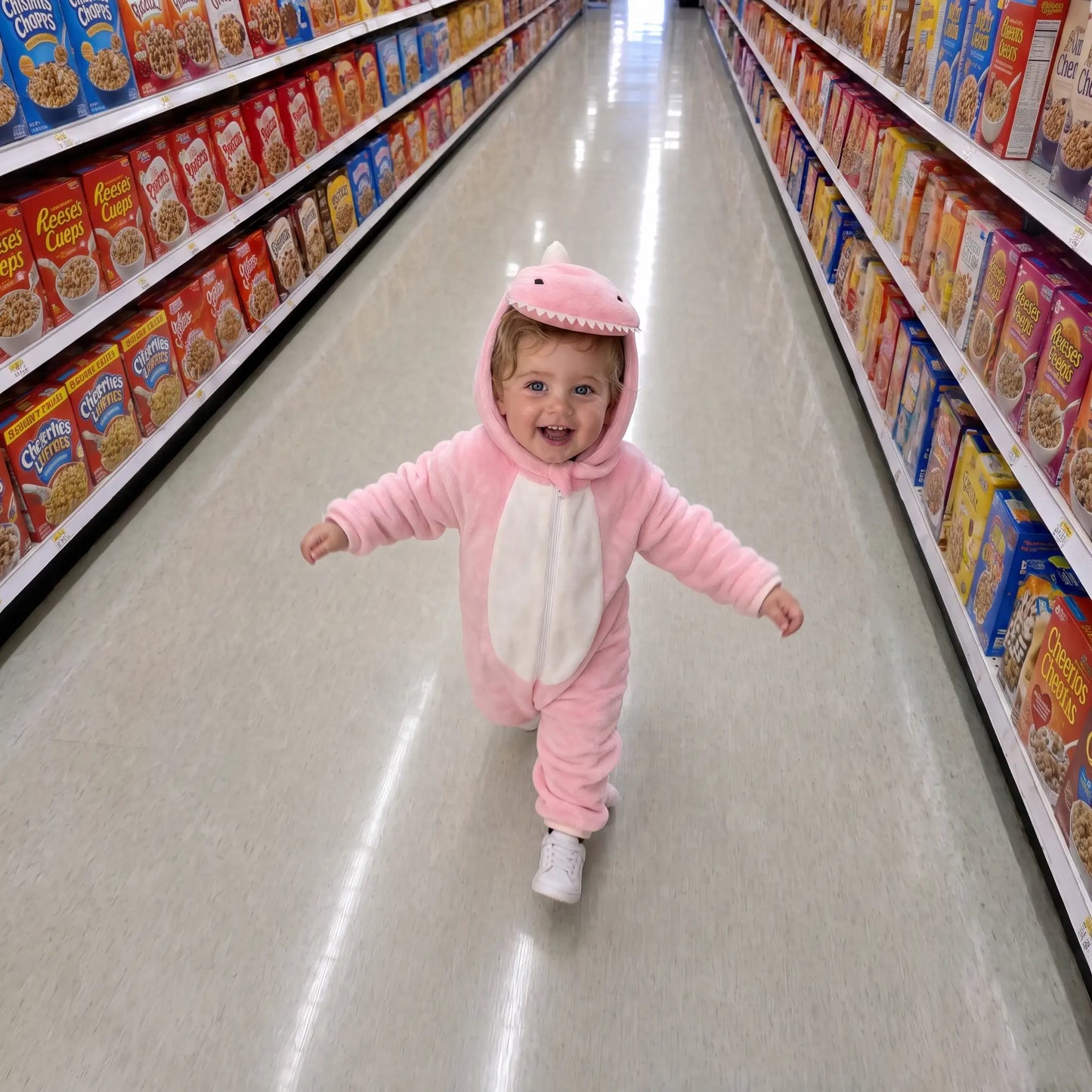 Pink Baby Dino