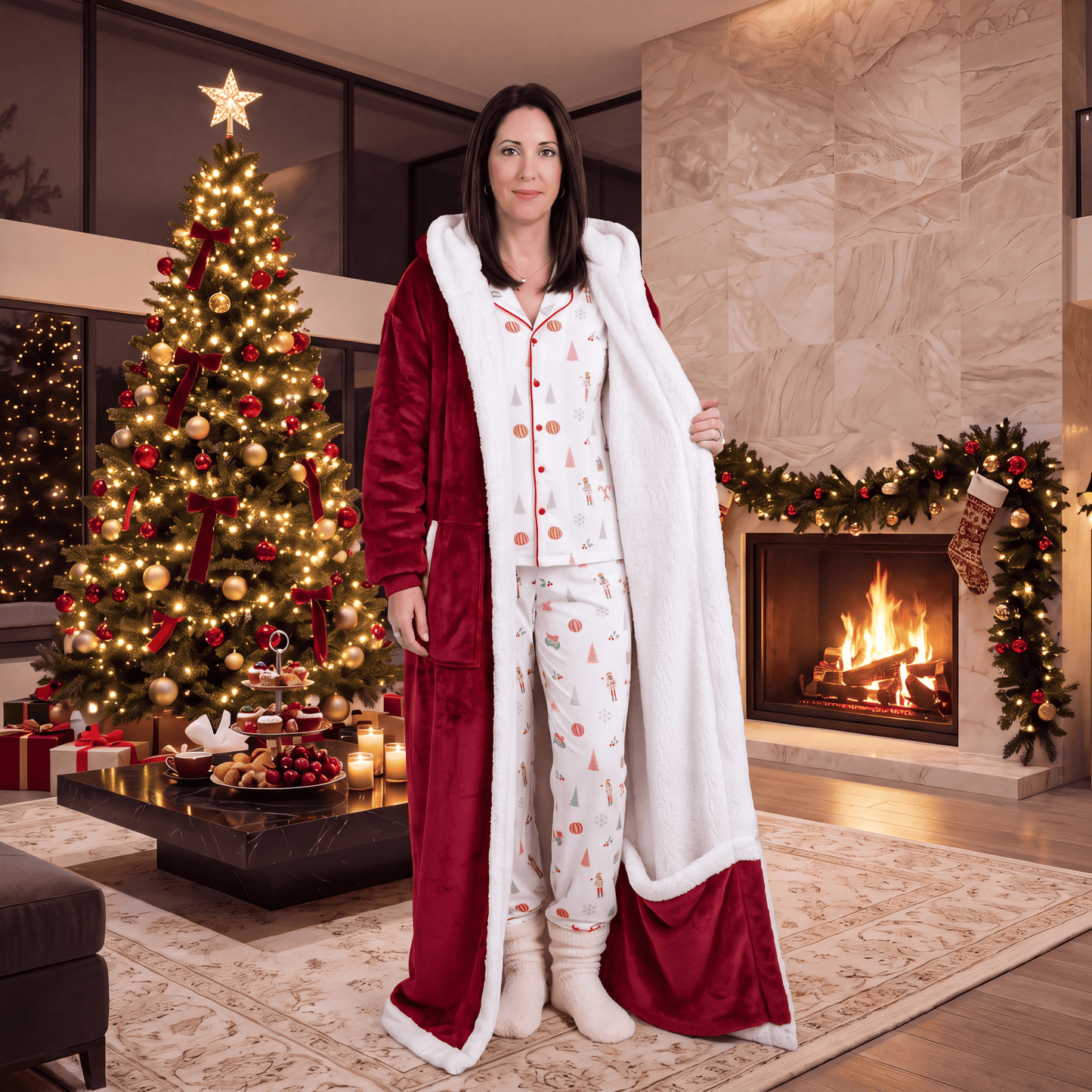 Cozy Comet™ Christmas Heated Blanket