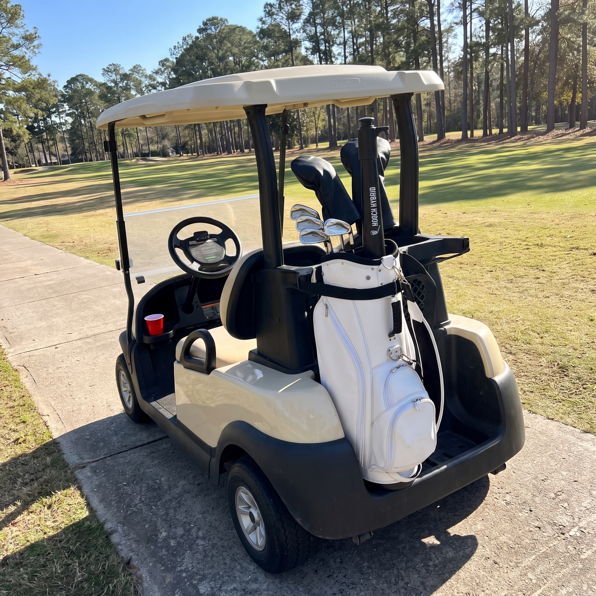 hooch hybrid review 03 cart